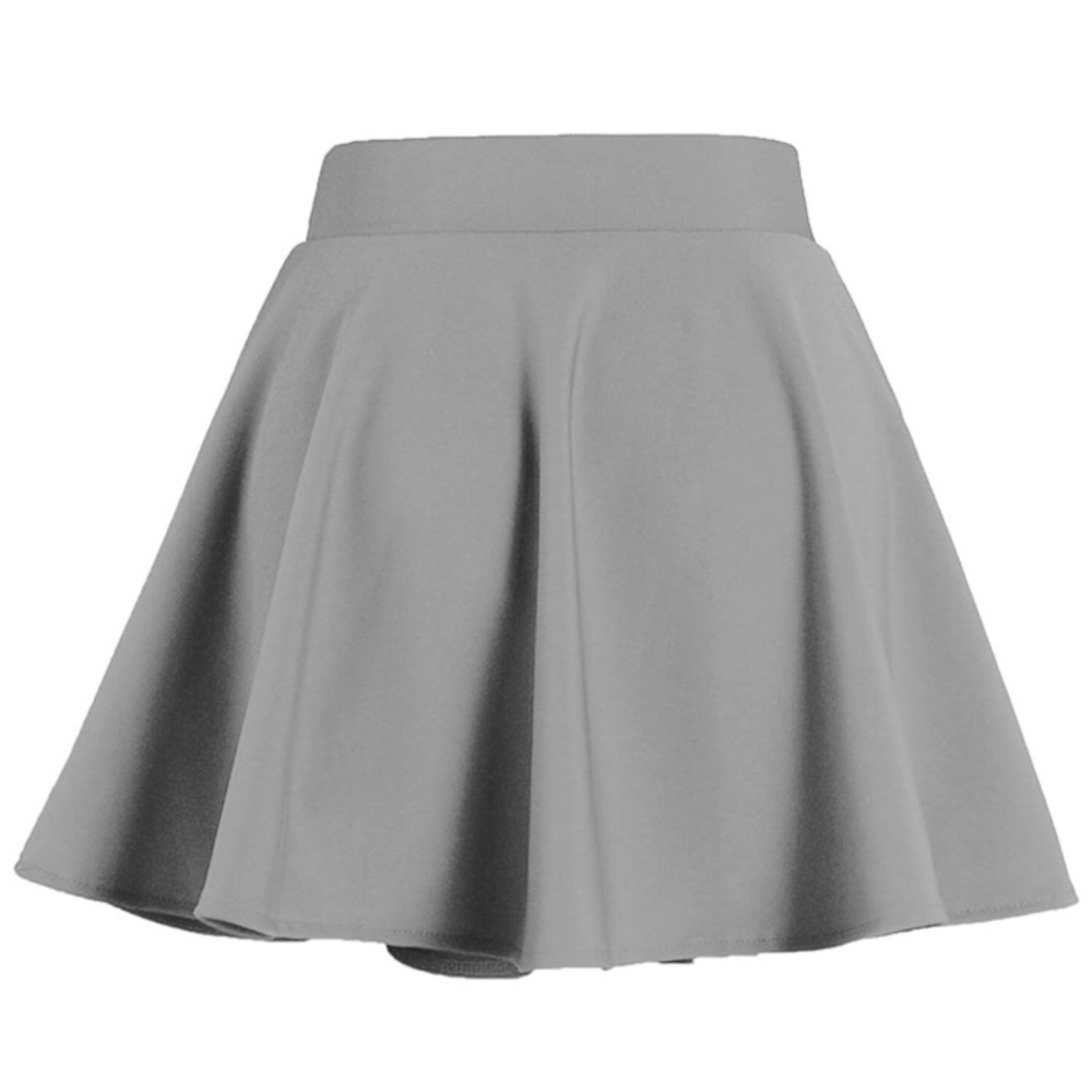 heather skater miniskirt